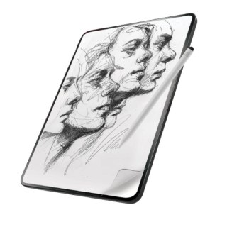 ZAGG InvisibleShield Fusion Canvas - antybakteryjna folia ochronna imitująca papier do iPad Air 11" M2 (2024) / M3 (2025)