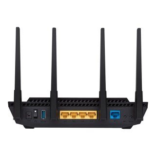 ASUS RT-AX58U router bezprzewodowy Gigabit Ethernet Dual-band (2.4 GHz/5 GHz) Czarny
