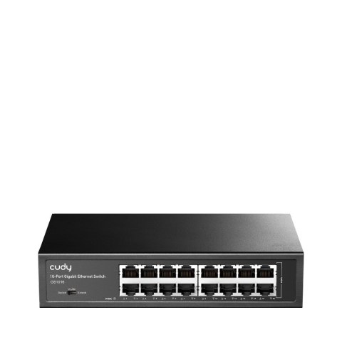 Cudy GS1016 łącza sieciowe Gigabit Ethernet (10/100/1000) Czarny