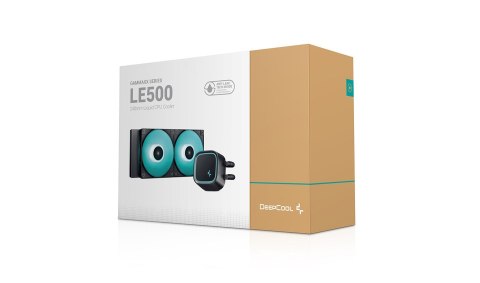 DeepCool LE500 Marrs Procesor Chłodnica cieczy all-in-one 12 cm Czarny 1 szt.