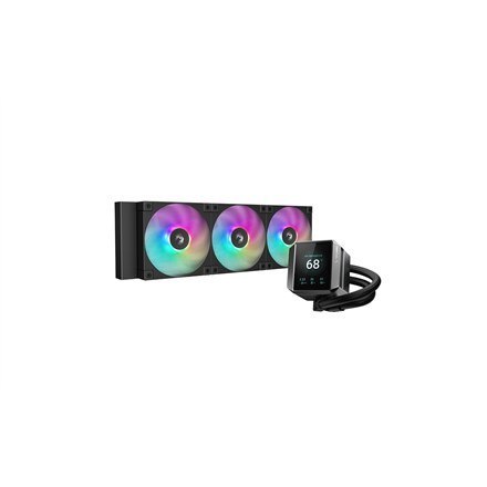 DeepCool MYSTIQUE 360 ARGB Procesor Chłodnica cieczy all-in-one 12 cm Czarny 1 szt.