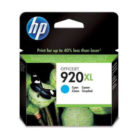 HP 920XL oryginalny wkład atramentowy błękitny XL