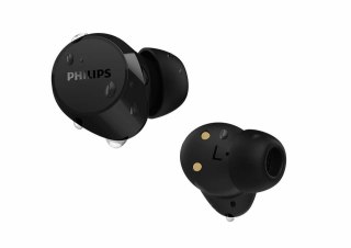 Philips TAT1209BK/00 słuchawki/zestaw słuchawkowy True Wireless Stereo (TWS) Douszny Połączenia/muzyka Bluetooth Czarny