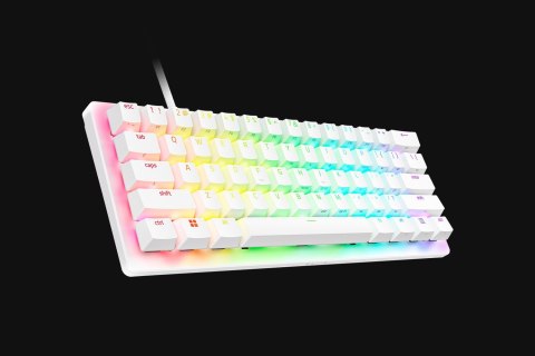 Razer RZ03-04990100-R3M1 klawiatura Gaming USB QWERTY UK międzynarodowy Biały