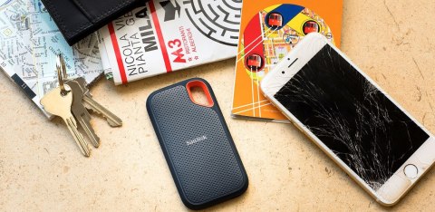 SanDisk Extreme Portable 4 TB Niebieski