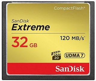Karta pamięci Compactflash SanDisk Extreme 32GB 120/85 MB/s