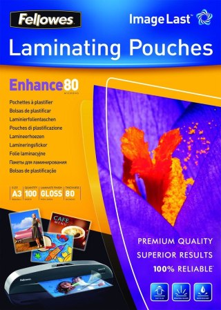 LAMINATOR POUCH IMAGELAST A3 80 100PCS 5306207 FELLOWES