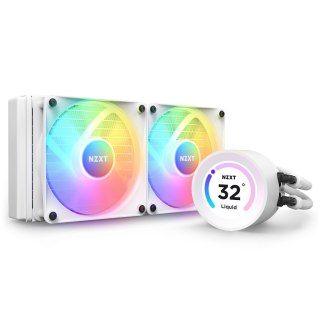 NZXT Kraken Elite RGB Kompletne chłodzenie wodne - 240mm, biały