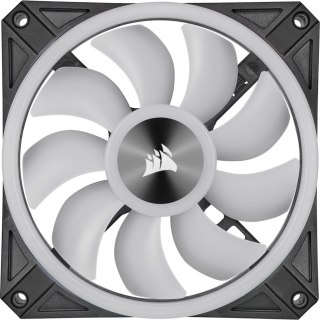 Wentylator Corsair iCUE QL140 RGB PWM - 140mm, czarny