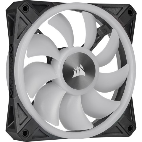 Wentylator Corsair iCUE QL140 RGB PWM - 140mm, czarny