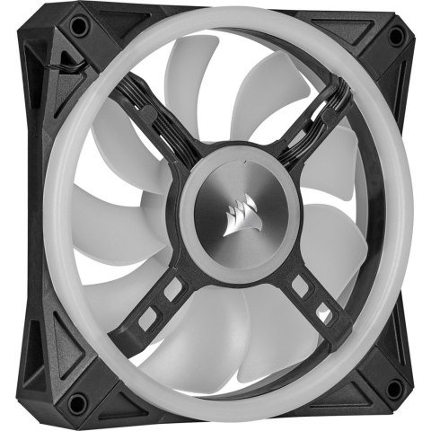 Wentylator Corsair iCUE QL140 RGB PWM - 140mm, czarny