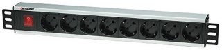 Listwa zasilajca rackowa 19" 1.5U Niemiecki typ gniazd (3m) Intellinet
