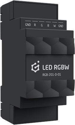 Moduł ściemniający LED RGBW Grenton / montaż na szynie DIN / TF-Bus