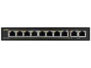 SWITCH POE PULSAR SG108 10-PORTÓW (8xPoE + 2xUPLINK)