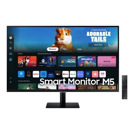 Samsung LS27DM500EUXDU M5 M50D | 27 " | VA | godz. 16:9 | 60 Hz | 4 ms | 1920 x 1080 pikseli | 250 cd/m2 | Ilość portów HDMI: 2 