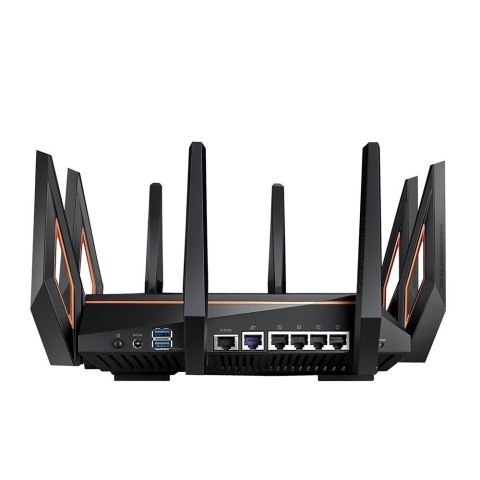 ASUS GT-AX11000 router bezprzewodowy Gigabit Ethernet Tri-band (2.4 GHz/5 GHz/5 GHz) Czarny