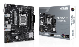 ASUS PRIME A620M-K AMD A620 Gniazdo AM5 micro ATX