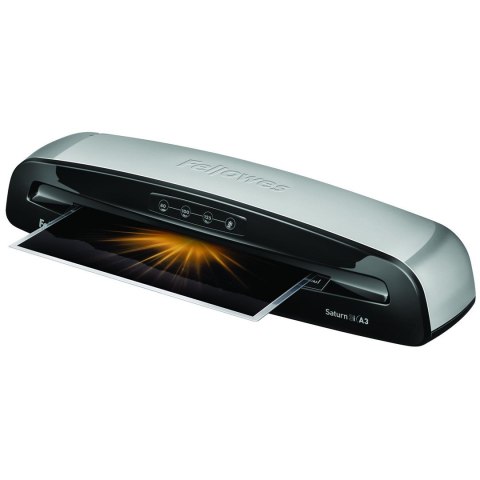 Fellowes Saturn 3i Laminator na zimno/gorąco 300 mm/min Czarny, Srebrny