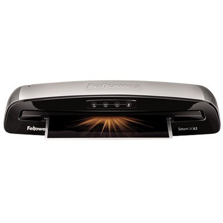 Fellowes Saturn 3i Laminator na zimno/gorąco 300 mm/min Czarny, Srebrny