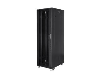 SZAFA INSTALACYJNA RACK STOJĄCA 19" 42U 800X800 CZARNA LANBERG (FLAT PACK)