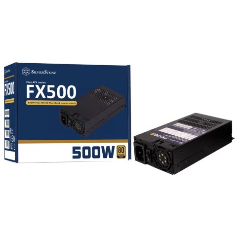 Silverstone FX500 moduł zasilaczy 500 W 20+4 pin ATX Flex ATX Czarny