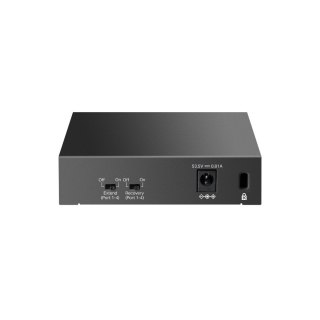 TP-Link LiteWave LS105P Nie zarządzany Fast Ethernet (10/100) Obsługa PoE Czarny