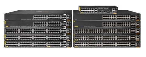 Aruba 6200F 24G Class4 PoE 4SFP+ 370W Zarządzany L3 Gigabit Ethernet (10/100/1000) Obsługa PoE 1U