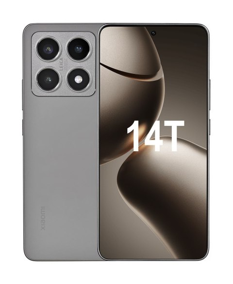 Smartfon Xiaomi 14T 5G Dual Sim 12/256GB Titan Grey