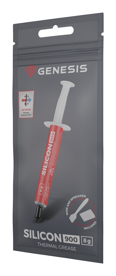 GENESIS Silicon 900 pasta termoprzewodząca Pasta termiczna 12,8 W/m·K 8 g