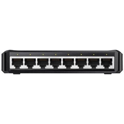 Cudy GS108D łącza sieciowe Gigabit Ethernet (10/100/1000) Czarny