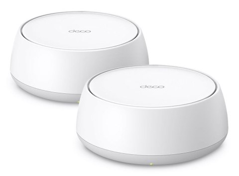 TP-Link DECO BE25(2-PACK) siatkowy system wi-fi Dual-band (2.4 GHz/5 GHz) Wi-Fi 7 (802.11be) Biały Wewnętrzny