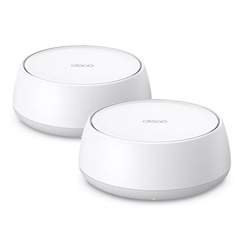 TP-Link DECO BE25(2-PACK) siatkowy system wi-fi Dual-band (2.4 GHz/5 GHz) Wi-Fi 7 (802.11be) Biały Wewnętrzny