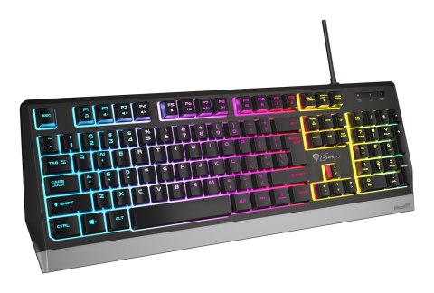 GENESIS Rhod 300 RGB klawiatura Gaming USB QWERTY Angielski Czarny