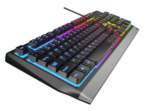 GENESIS Rhod 300 RGB klawiatura Gaming USB QWERTY Angielski Czarny