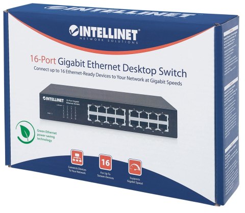 GIGA SWITCH 16x 10/100/1000 RJ45