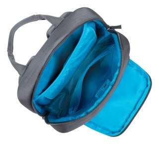 Plecak do notebooka 13,3"-14" RIVACASE ECO Alpendorf 7523, szary, z wodoodpornego, materiału z recyklingu (rPET)