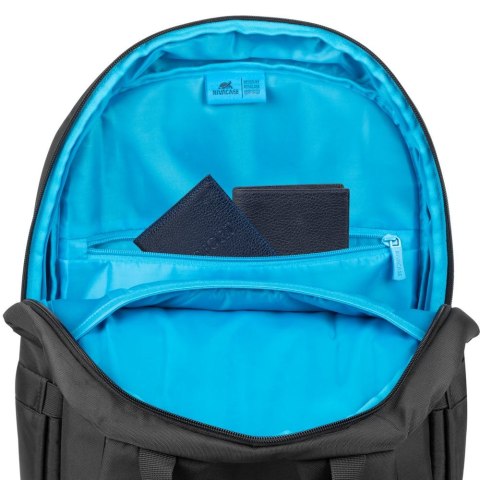Plecak do notebooka 15,6"-16" RIVACASE ECO Alpendorf 7561, czarny, z ekologicznego, wodoodpornego materiału z recyklingu (rPET)