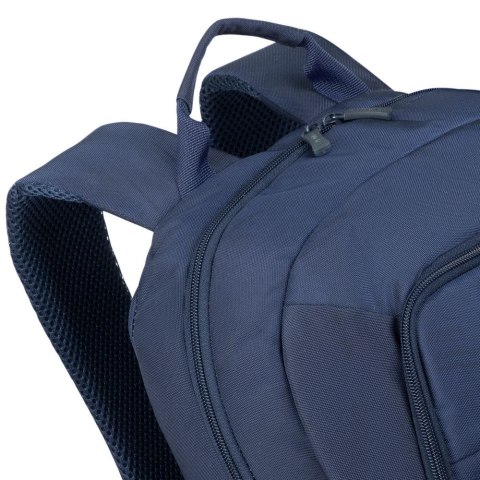 Plecak do notebooka 15,6"-16" RIVACASE ECO Alpendorf 7561, granatowy, z ekologicznego, wodoodpornego materiału z recyklingu (rPE