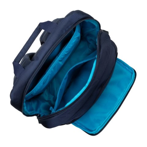 Plecak do notebooka 15,6"-16" RIVACASE ECO Alpendorf 7561, granatowy, z ekologicznego, wodoodpornego materiału z recyklingu (rPE