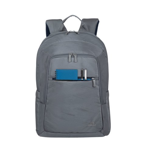 Plecak do notebooka 15,6"-16" RIVACASE ECO Alpendorf 7561, szary, z ekologicznego, wodoodpornego materiału z recyklingu (rPET)