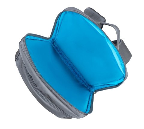 Plecak do notebooka 17,3" RIVACASE ECO Alpendorf 7569, szary, z ekologicznego, wodoodpornego materiału z recyklingu (rPET)