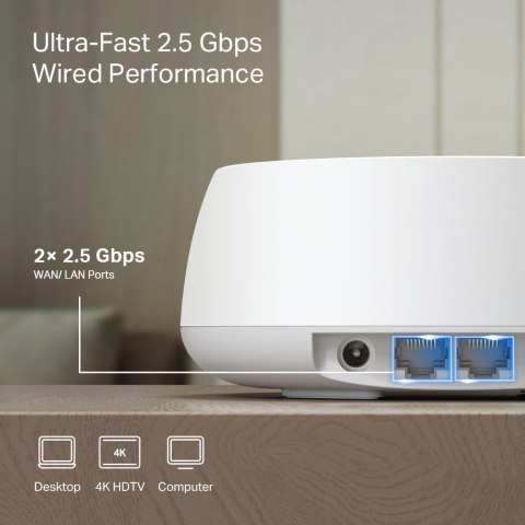 Router siatkowy WRL 3600Mbps/Deco BE25(3-pack) TP-Link