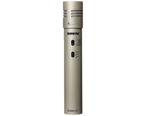 Shure KSM137/SL mikrofon Złoto Mikrofon studyjny Shure KSM137/SL mikrofon Złoto Mikrofon studyjny