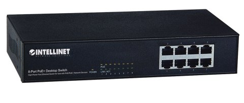 Switch Ethernet 8x 10/100Mbps RJ45 PoE/PoE+ Endspan Desktop