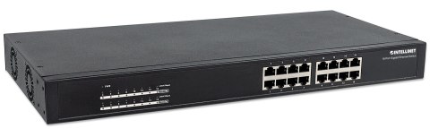 Switch Gigabit 16x 1000Mbps RJ45 PoE/PoE+ 220W Rack 19
