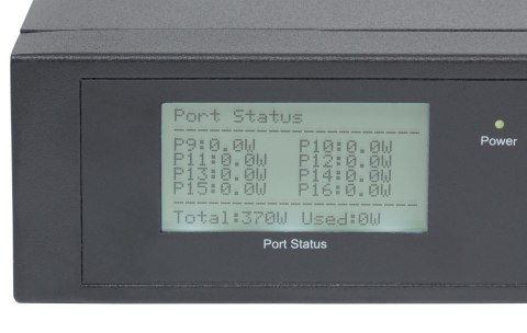 Switch Gigabit 16x RJ45, POE+, 2x SFP, LCD, Rack 19
