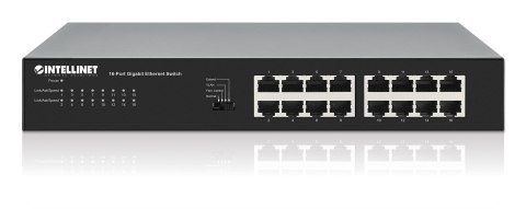 Switch Gigabit 16 portów RJ45 manual VLAN