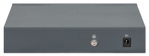 Switch Gigabit 5x PoE Passthrough zasilany PoE lub AC, 95W