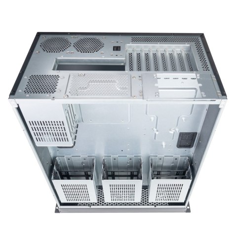 Futerał SilverStone RM600 do montażu w szafie, E-ATX / SSI-EEB, format 6U - ciemnoszary