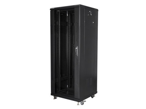 SZAFA INSTALACYJNA RACK STOJĄCA 19" 32U 600X600 CZARNA LANBERG (FLAT PACK)